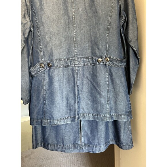 French Laundry Denim Blue Skirt & Jacket Set NWT Vintage Y2K - Picture 9 of 16